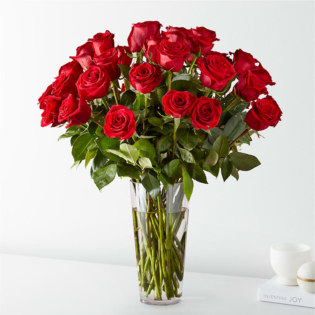 Long Stem Red Rose Bouquet – Parkside Flowers, Rockwell City IA