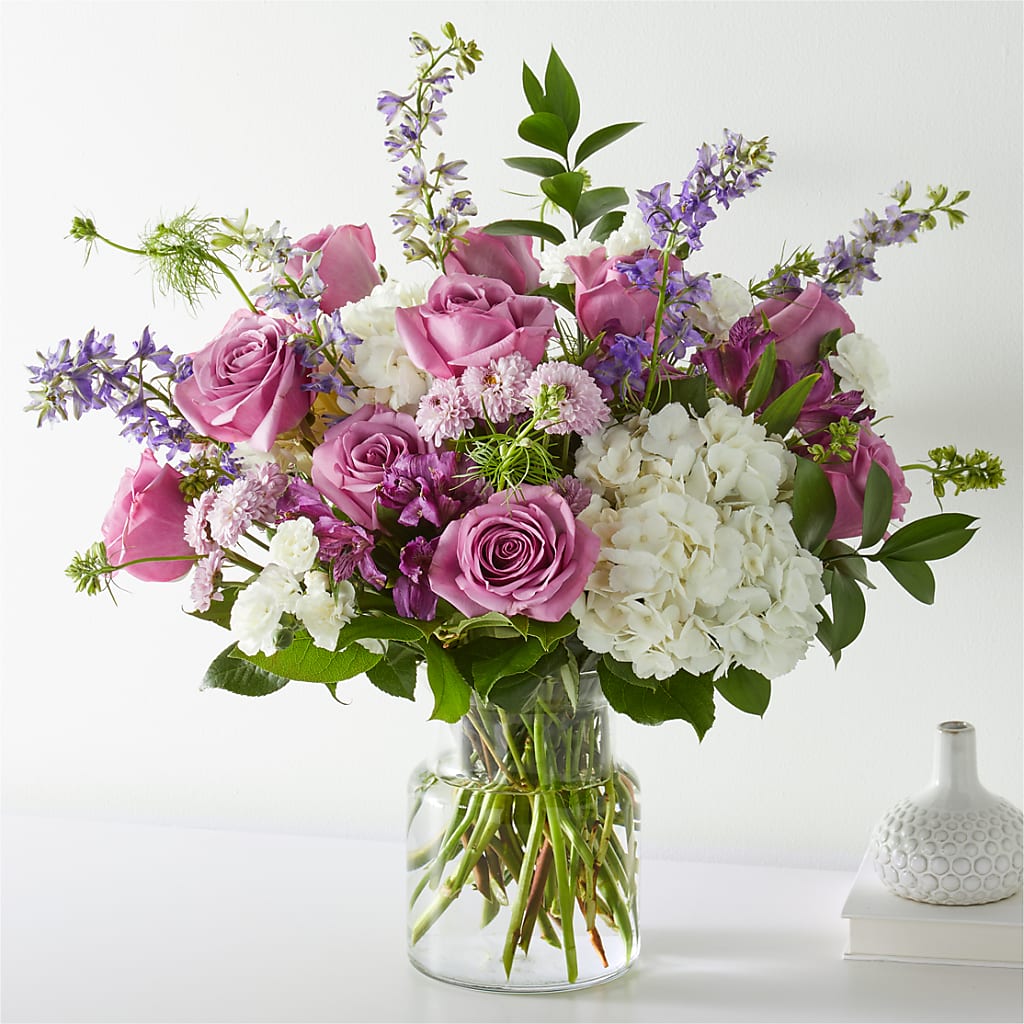 Violet Caress Bouquet – Parkside Flowers, Rockwell City IA