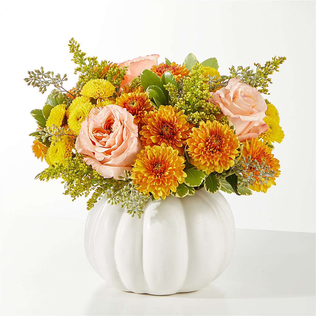 Peachy Pumpkin – Parkside Flowers, Rockwell City IA
