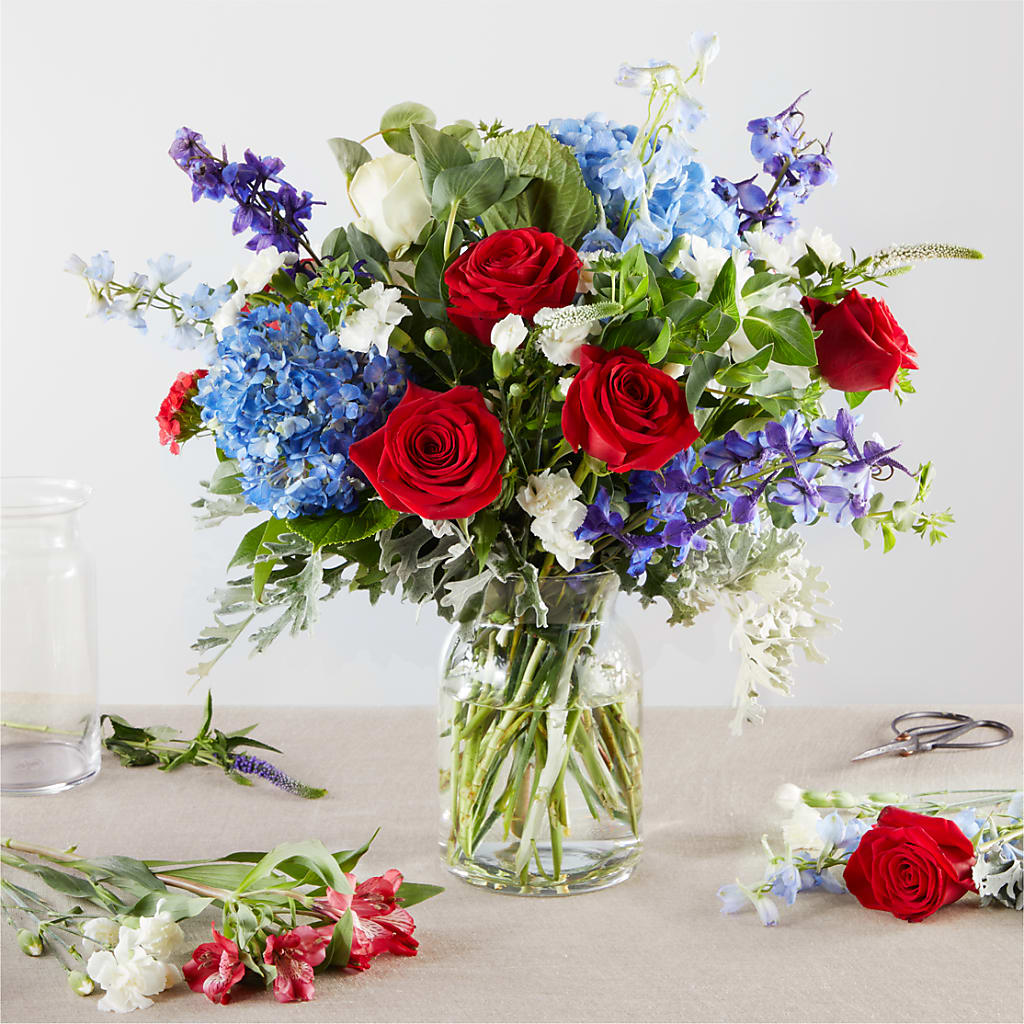 Star Spangled - A Florist Original – Parkside Flowers, Rockwell City IA