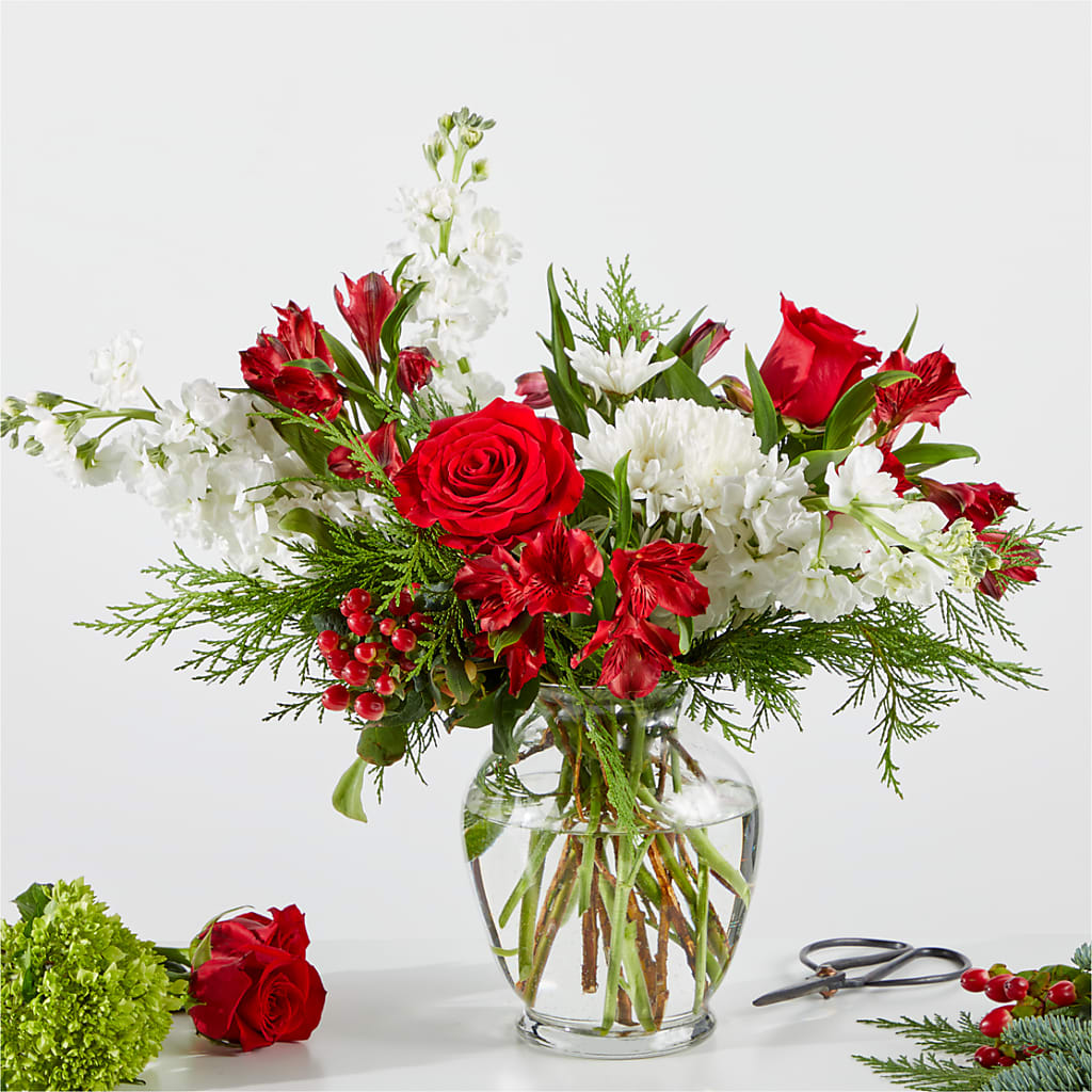 Merry Moment Bouquet – A Florist Original – Parkside Flowers, Rockwell City IA