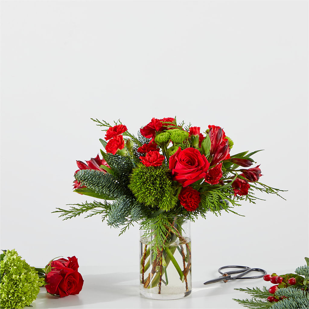 Merry Moment Bouquet – A Florist Original – Parkside Flowers, Rockwell City IA