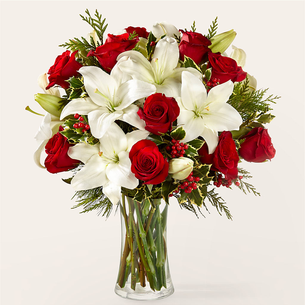 Sparkling Snowflakes Bouquet – Parkside Flowers, Rockwell City IA