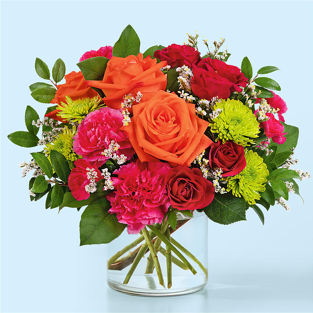 Colorful Carnival Bouquet – Parkside Flowers, Rockwell City IA