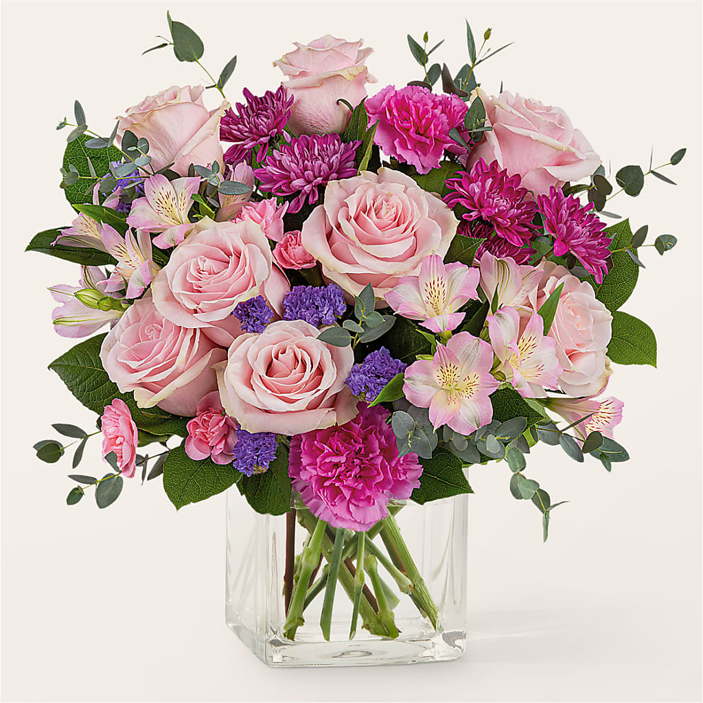 Rosy Radiance Bouquet – Parkside Flowers, Rockwell City IA