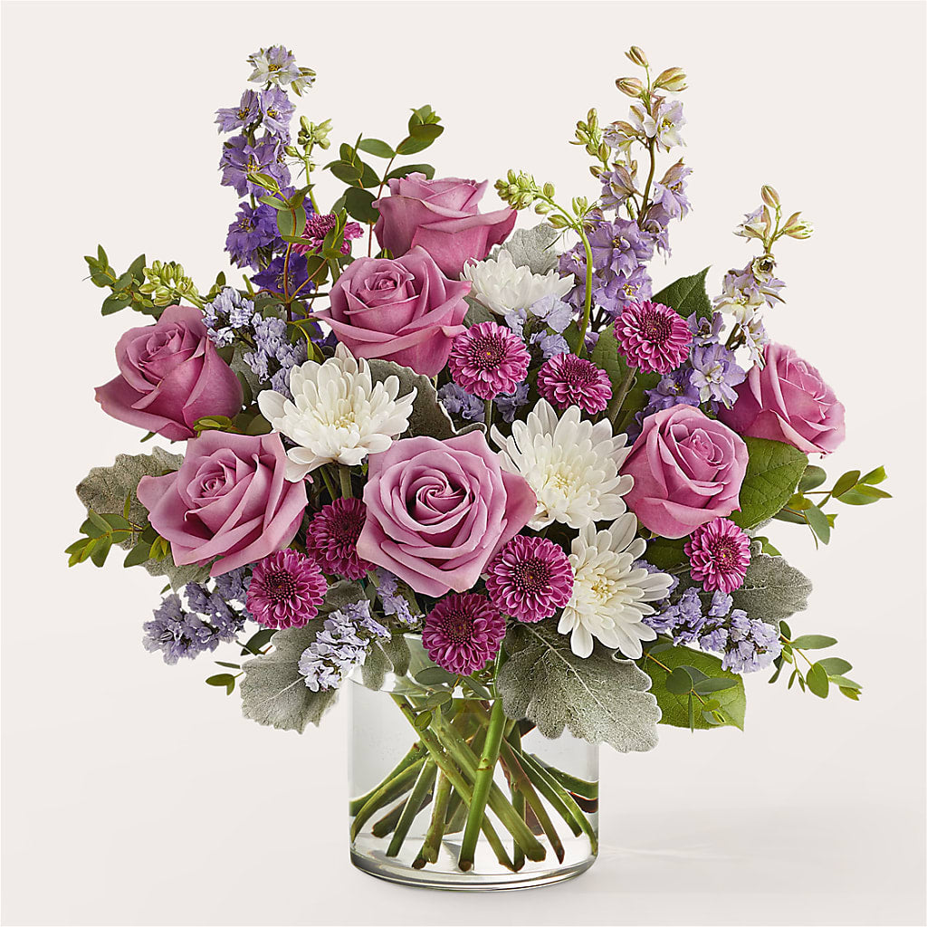 Violet Frost Bouquet – Parkside Flowers, Rockwell City IA