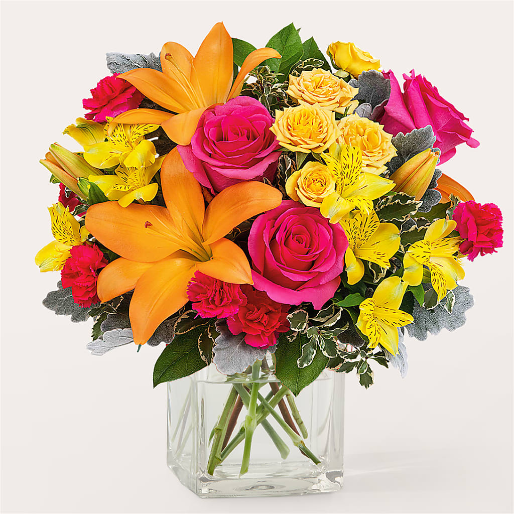 To the Tropics Bouquet – Parkside Flowers, Rockwell City IA
