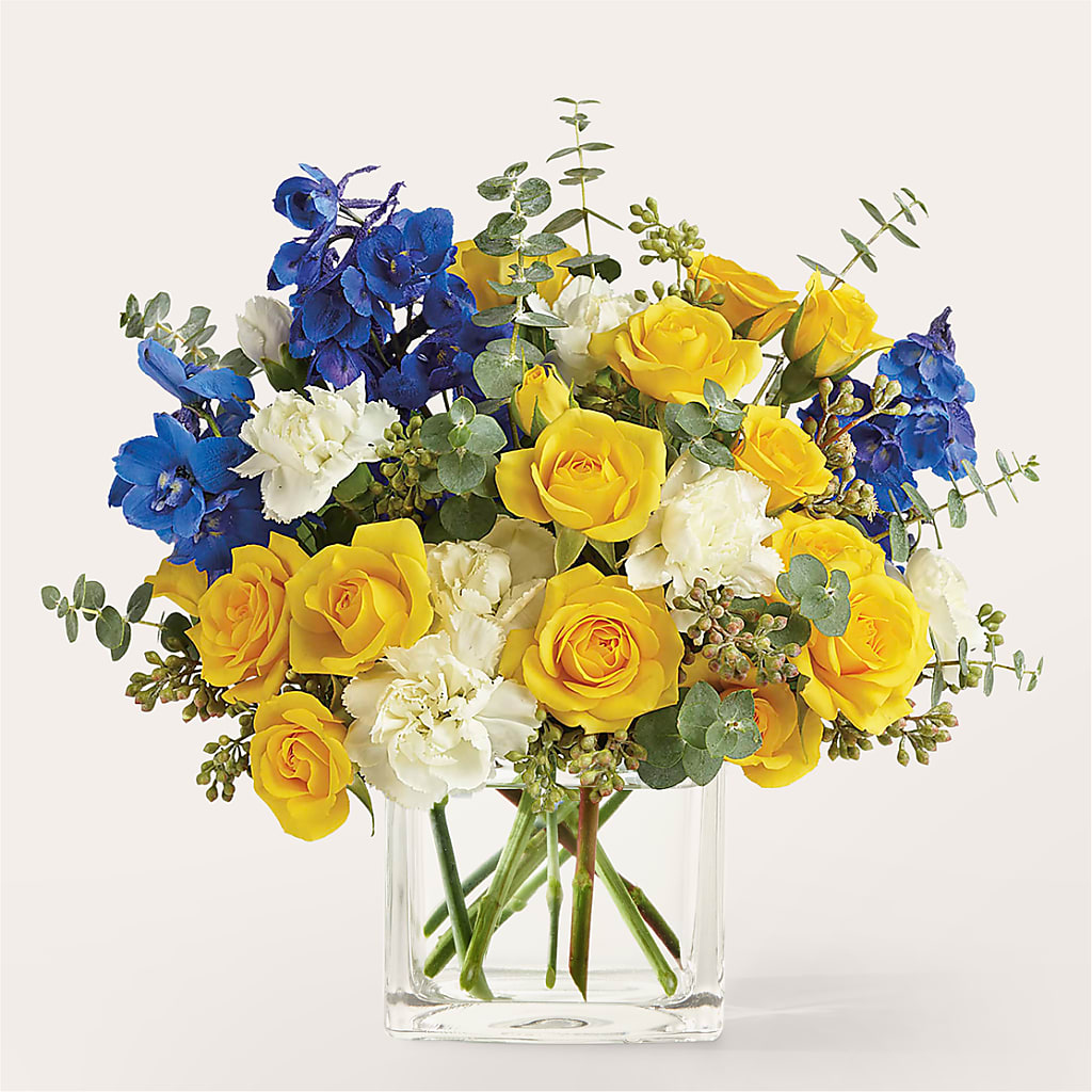 Sparkling Citrine Bouquet – Parkside Flowers, Rockwell City IA