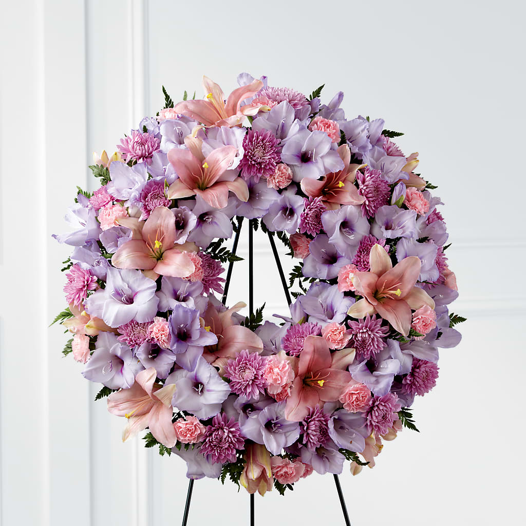 Beloved Friend Wreath – Parkside Flowers, Rockwell City IA