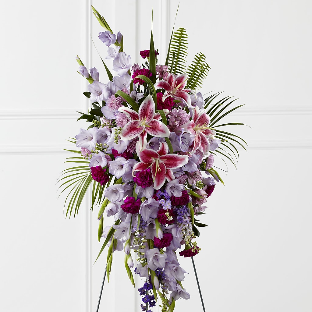Tender Touch Standing Spray – Parkside Flowers, Rockwell City IA