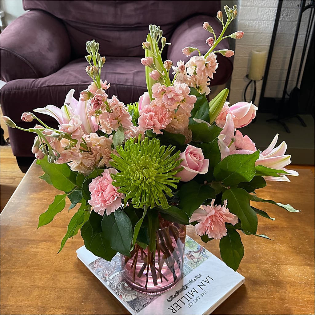 Pretty in Pink Bouquet – Parkside Flowers, Rockwell City IA