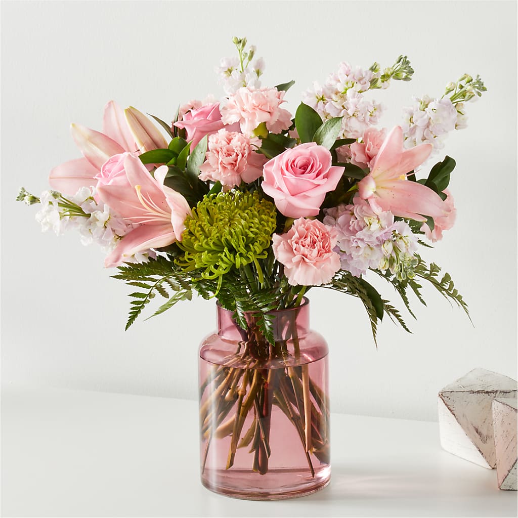 Pretty in Pink Bouquet – Parkside Flowers, Rockwell City IA