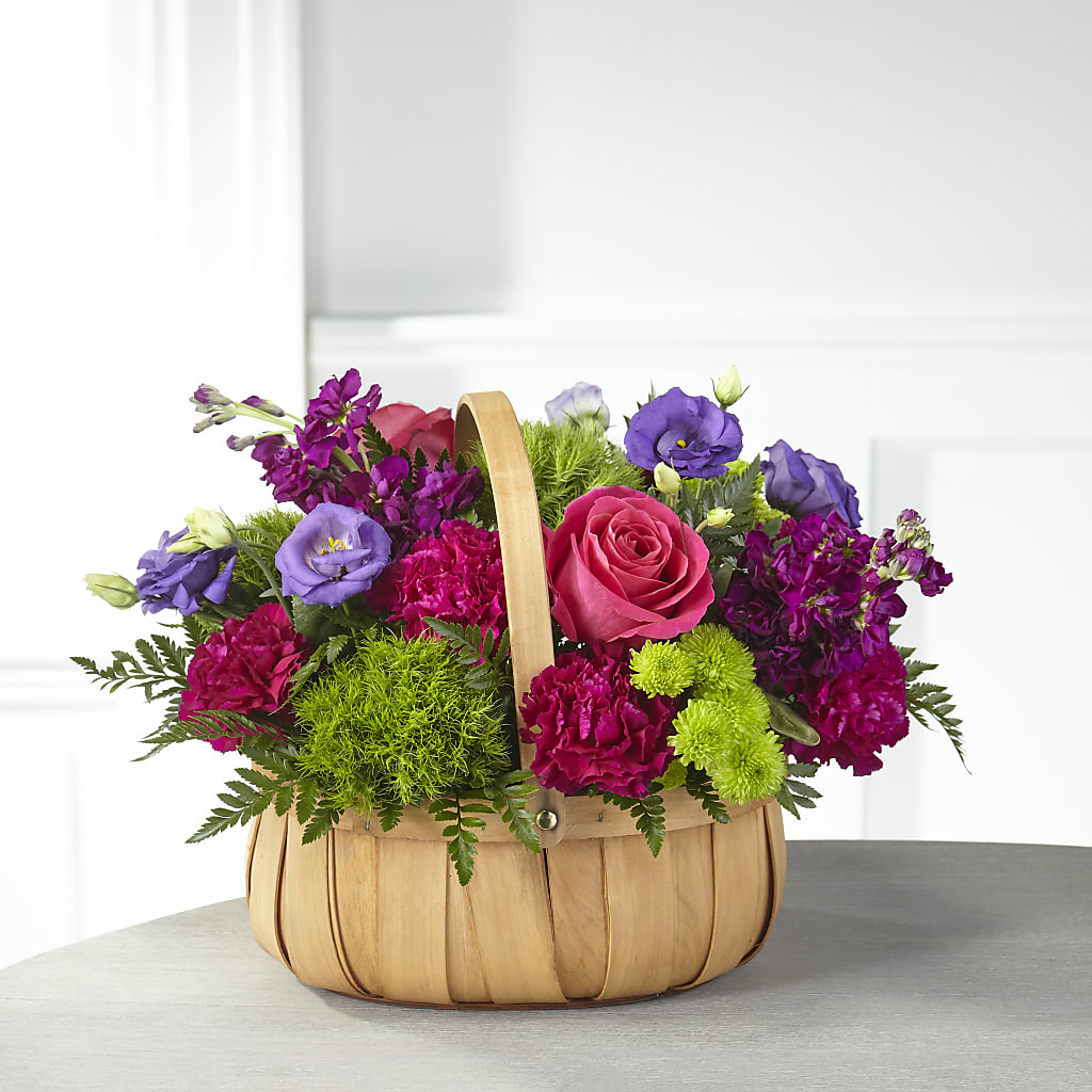 Serene Sanctuary Basket – Parkside Flowers, Rockwell City IA