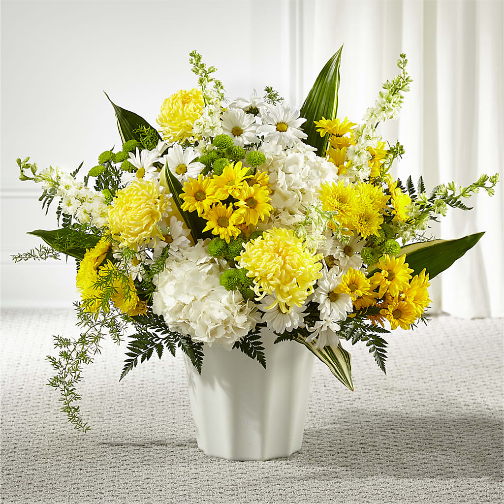 Unity & Grace Floor Basket – Parkside Flowers, Rockwell City IA