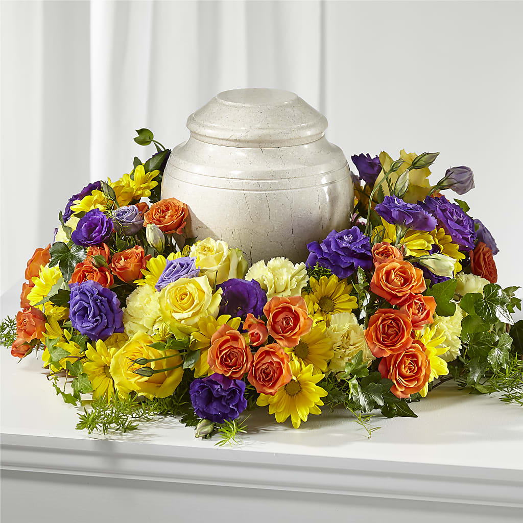 Blossoms of Remembrance Cremation Adornment – Parkside Flowers, Rockwell City IA