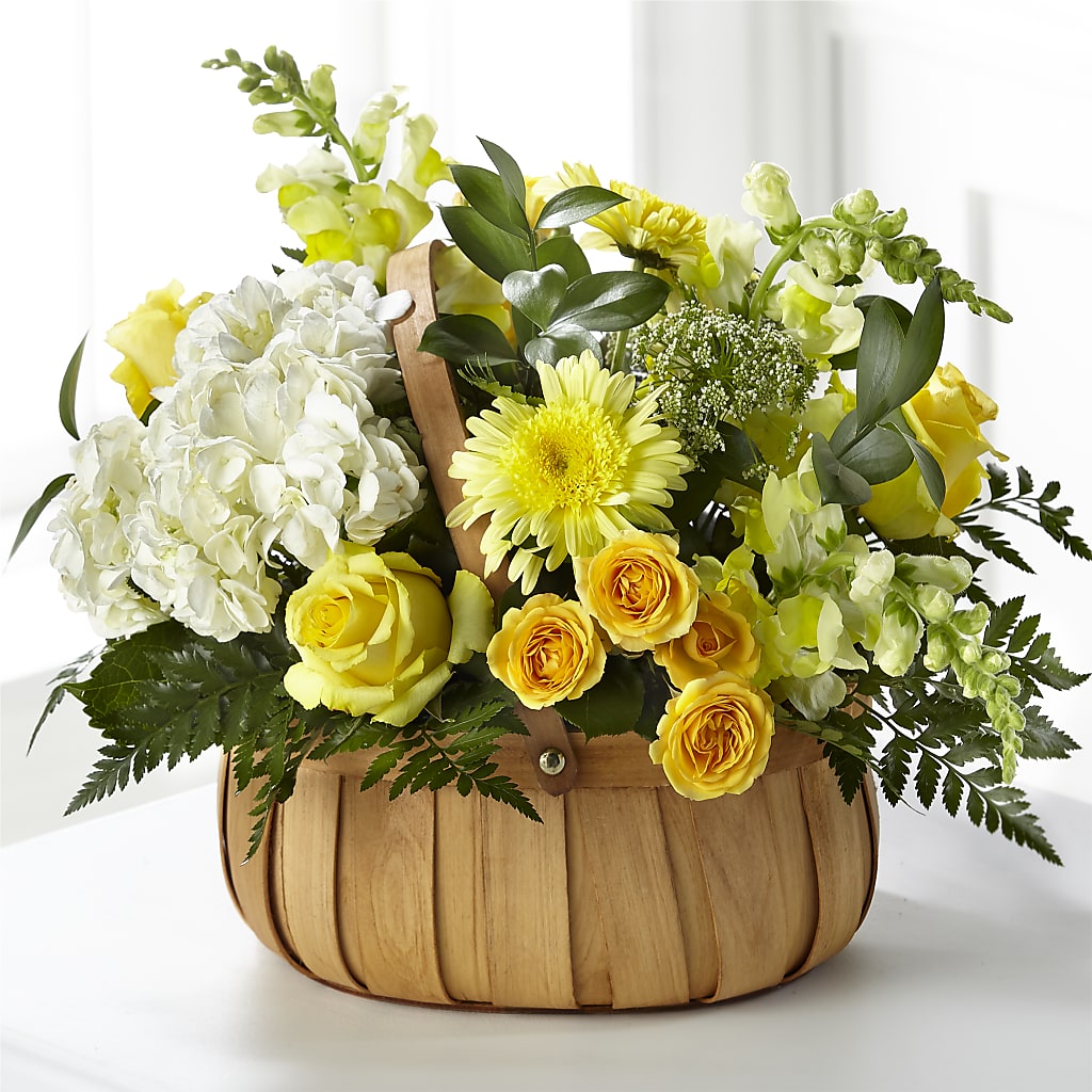 Rustic Remembrance Basket – Parkside Flowers, Rockwell City IA
