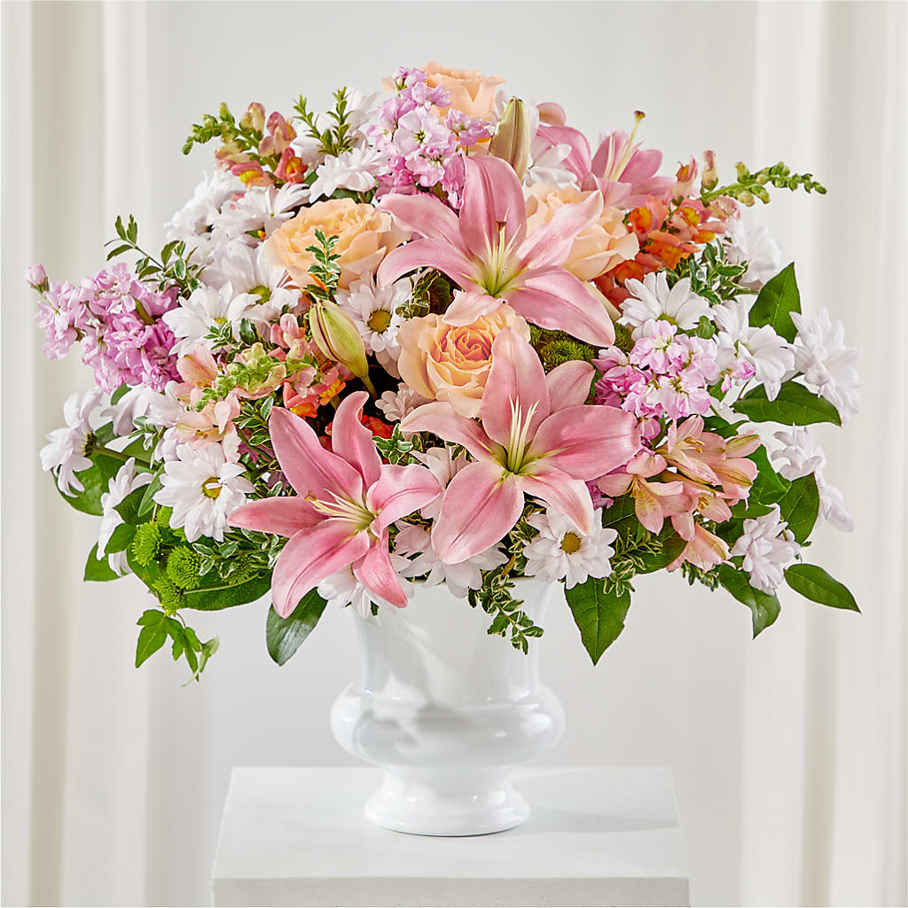 Heartfelt Gesture Urn Arrangement – Parkside Flowers, Rockwell City IA