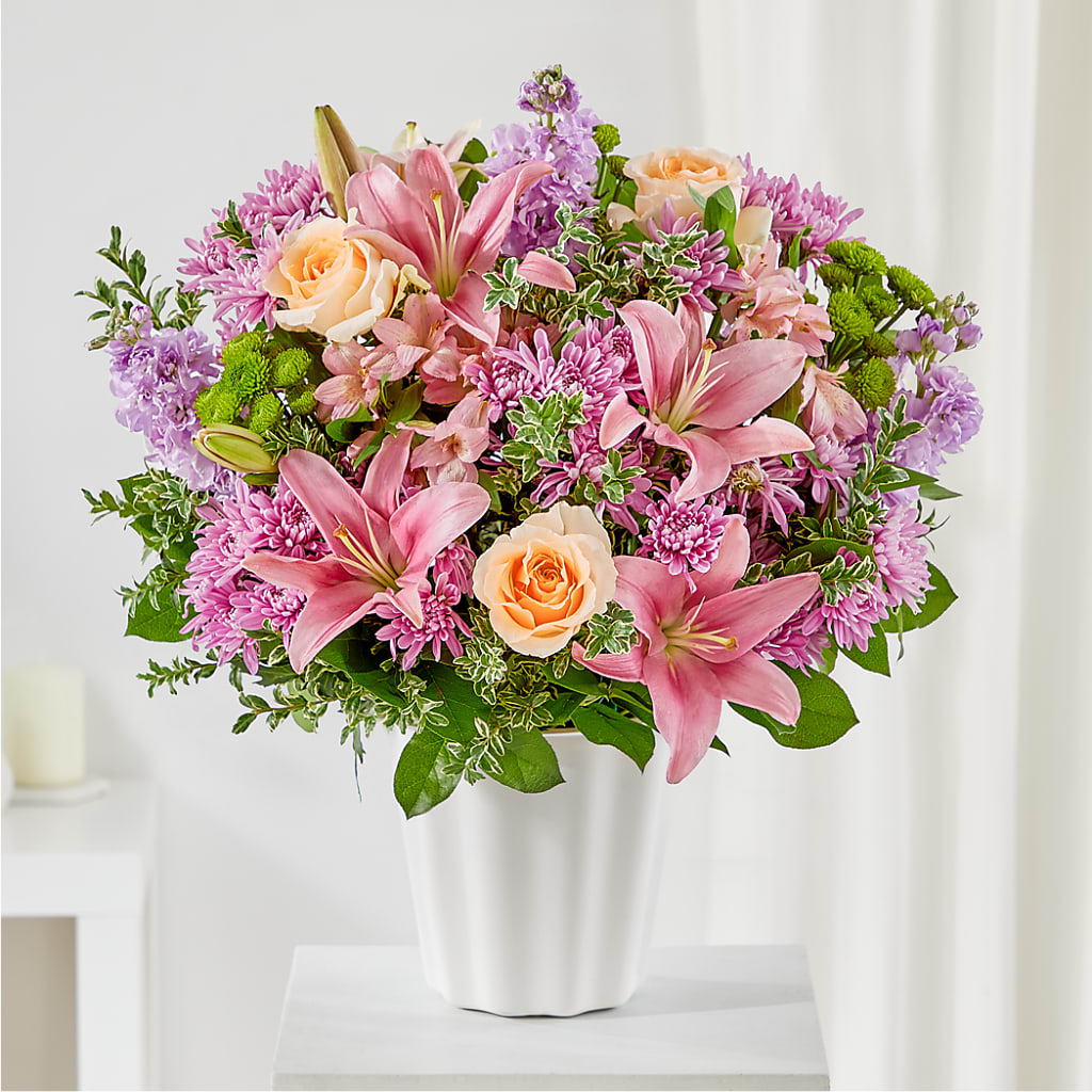 Supportive Embrace Tabletop Basket – Parkside Flowers, Rockwell City IA