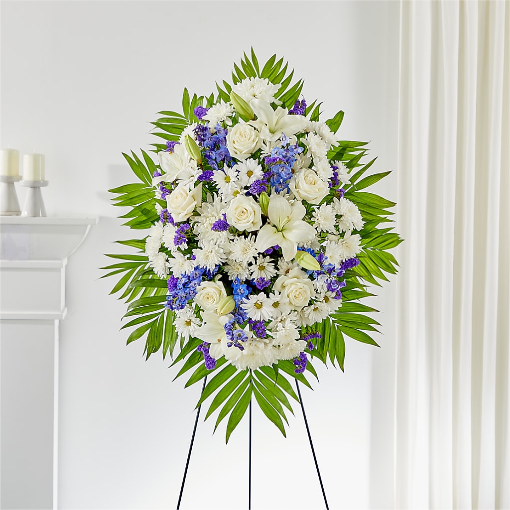At Rest Standing Spray – Parkside Flowers, Rockwell City IA