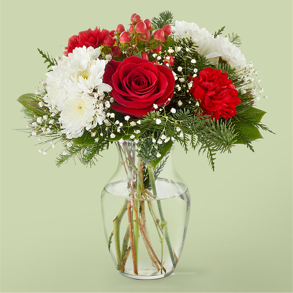 Chance of Flurries Bouquet – Parkside Flowers, Rockwell City IA