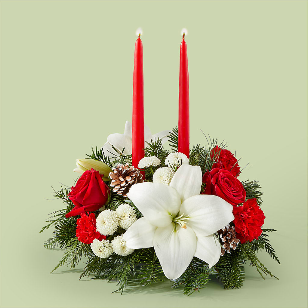 Seasonal Festivities Centerpiece – Parkside Flowers, Rockwell City IA
