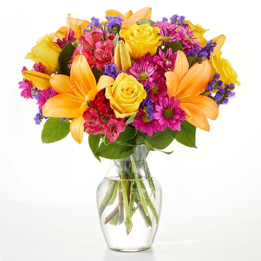 Colorful Visions Bouquet – Parkside Flowers, Rockwell City IA