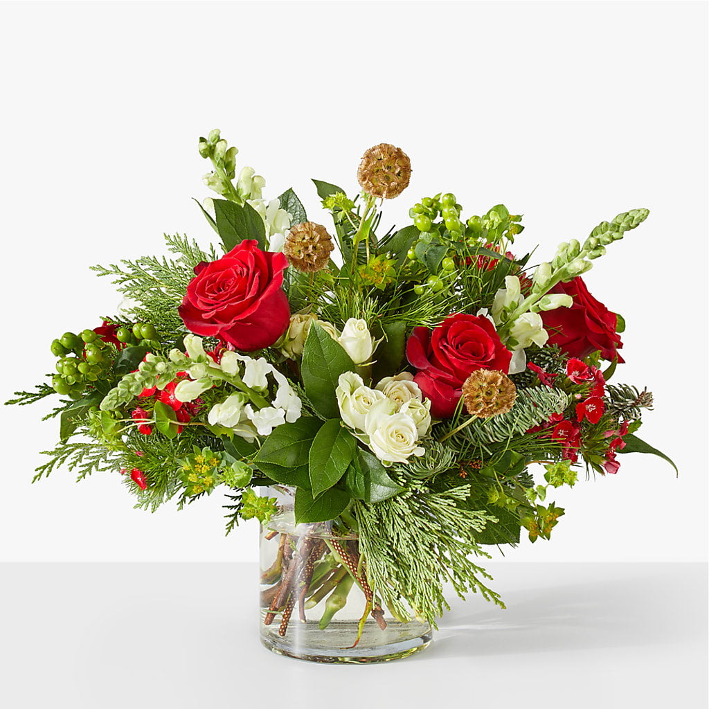 Deck the Halls Bouquet – Parkside Flowers, Rockwell City IA