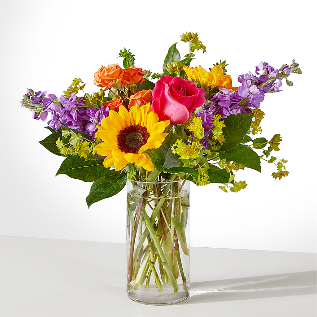 Vibrant Greetings Bouquet – Parkside Flowers, Rockwell City IA