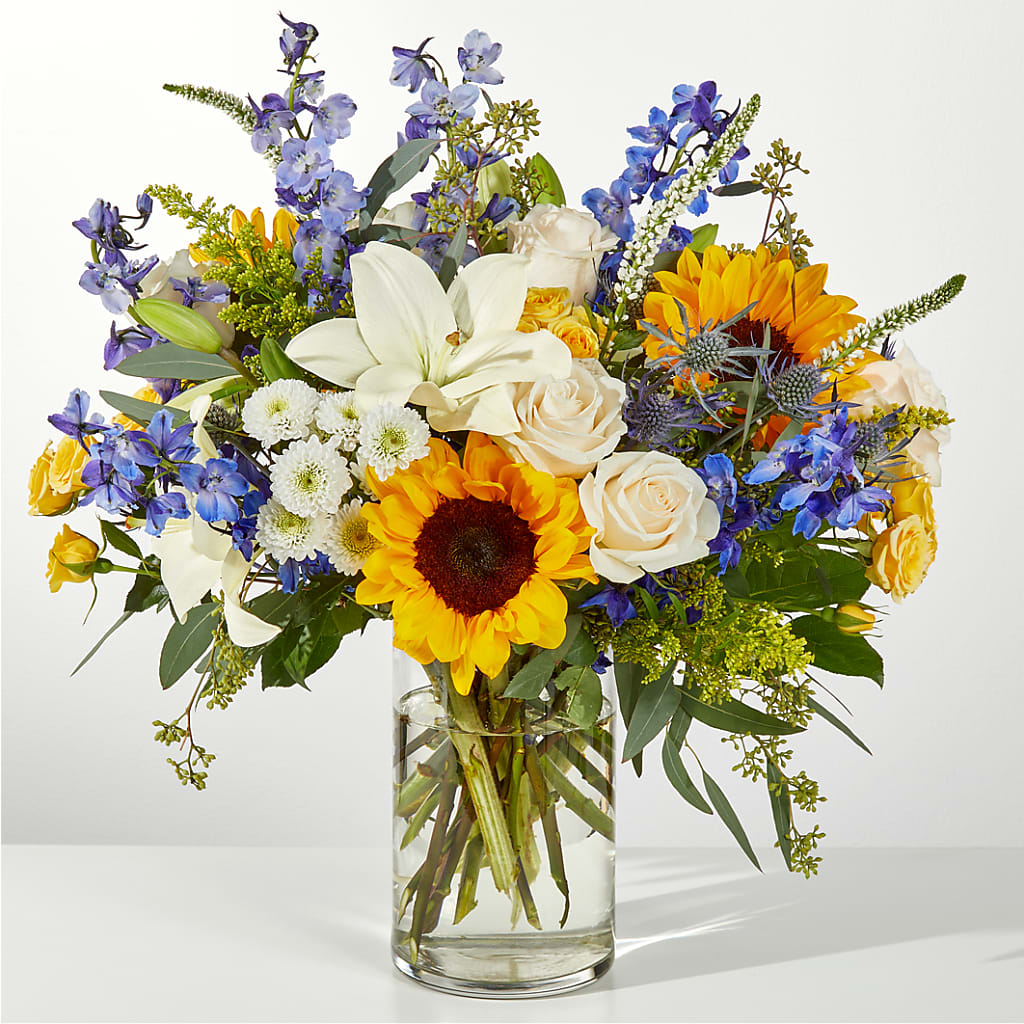 Wonderfully Sunny Bouquet – Parkside Flowers, Rockwell City IA