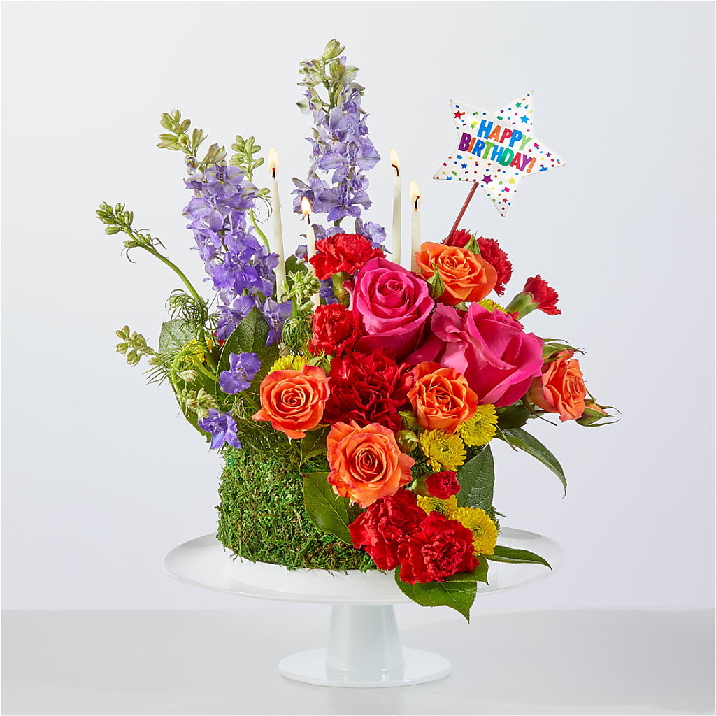 Best Year Yet Floral Cake – Parkside Flowers, Rockwell City IA