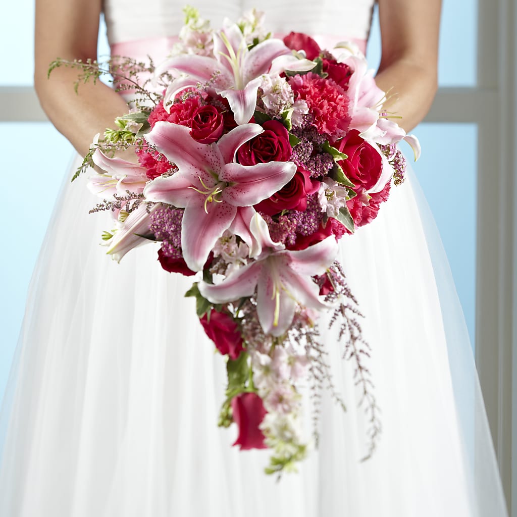 Lily & Rose Bouquet – Parkside Flowers, Rockwell City IA