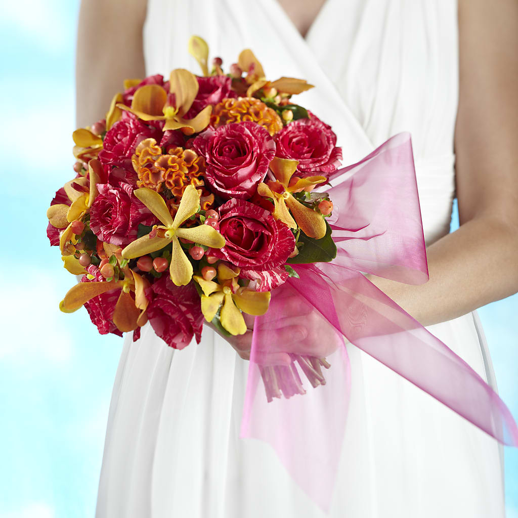 Brilliant Shades of Love Bouquet – Parkside Flowers, Rockwell City IA