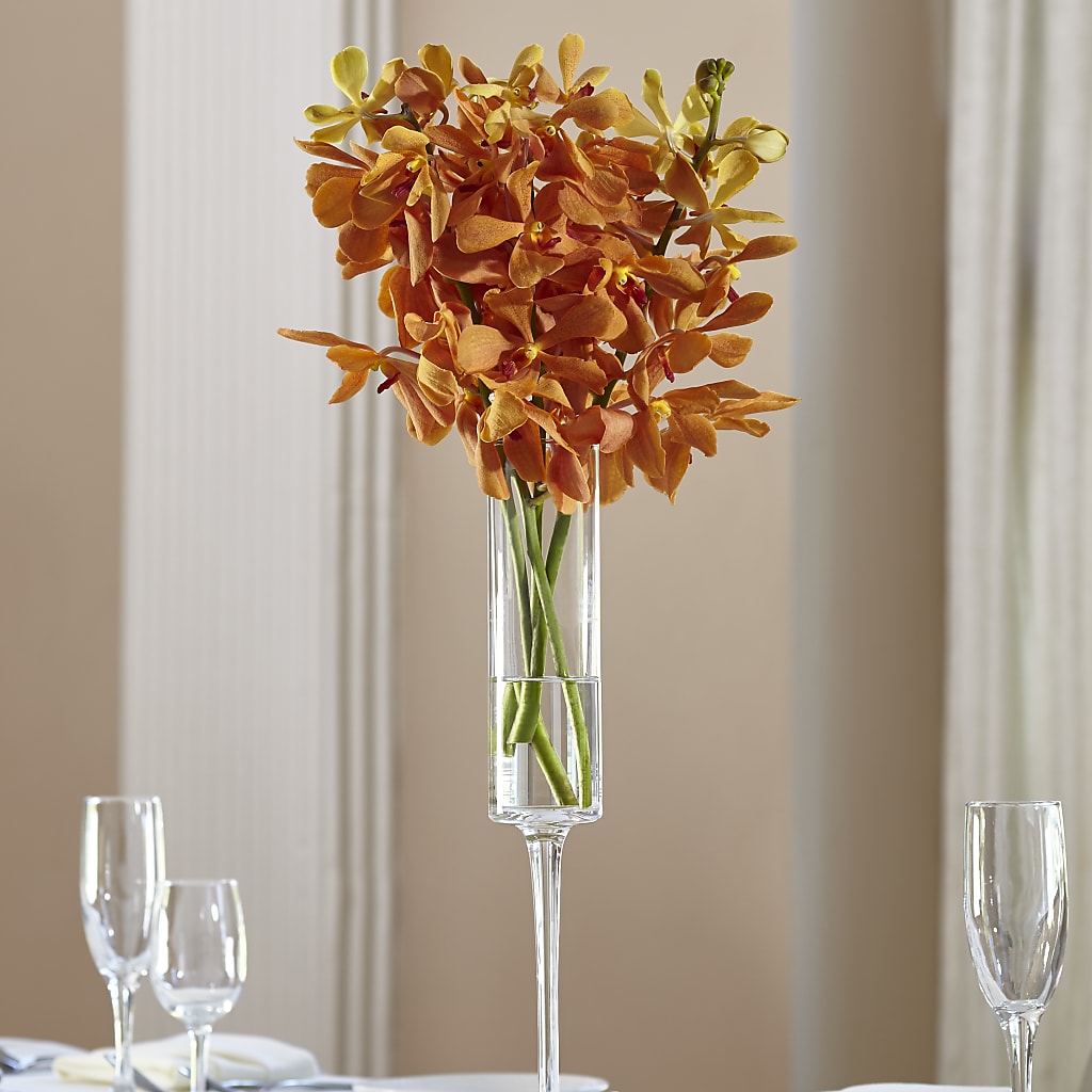 Orange Mokara Bouquet – Parkside Flowers, Rockwell City IA