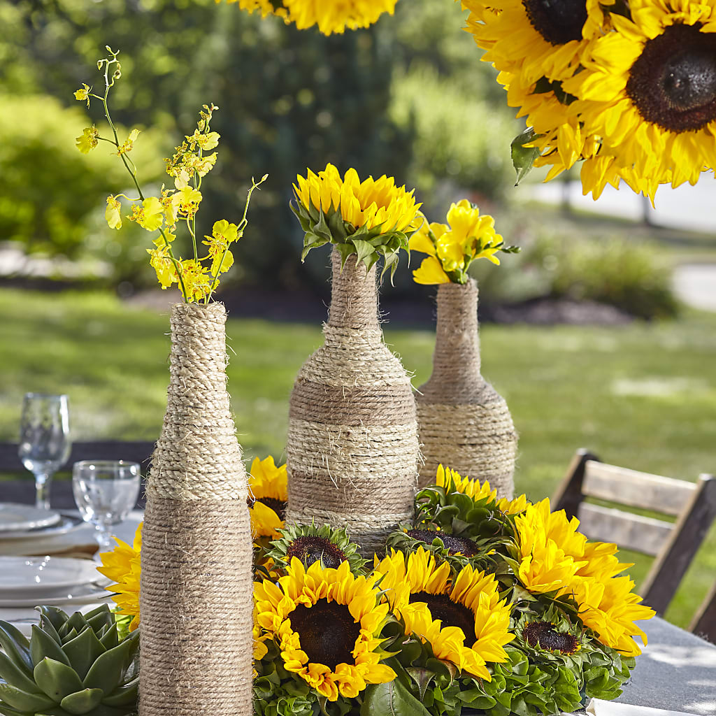 Sublime Garden Centerpiece – Parkside Flowers, Rockwell City IA
