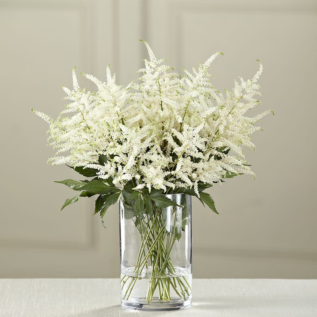 White Astilbe Bouquet – Parkside Flowers, Rockwell City IA