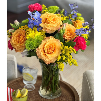 Bold & Bright – A Florist Original –  Parkside Flowers, Rockwell City IA