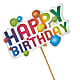 Happy Birthday Pick –  Parkside Flowers, Rockwell City IA