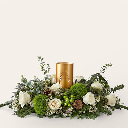 Chestnuts Roasting Centerpiece –  Parkside Flowers, Rockwell City IA