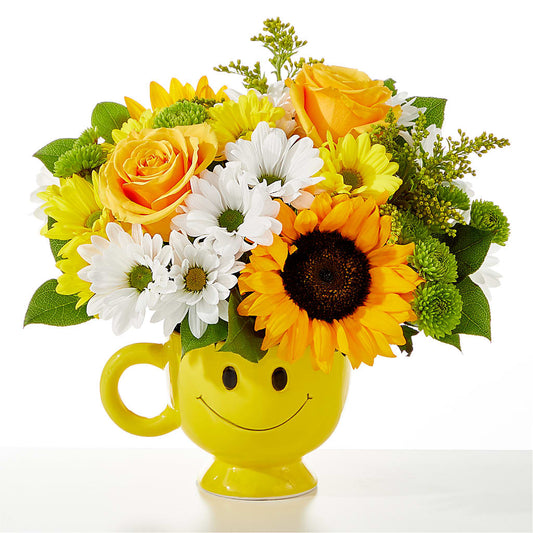 Be Happy Bouquet –  Parkside Flowers, Rockwell City IA