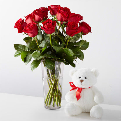 Romantic Long Stem Red Rose Bouquet Bundles –  Parkside Flowers, Rockwell City IA
