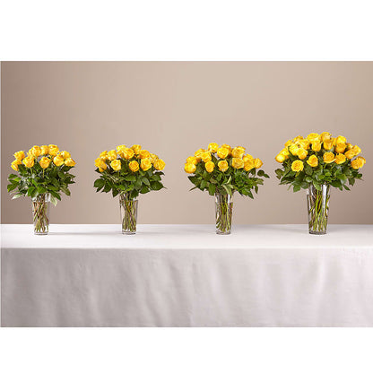 Long Stem Yellow Rose Bouquet –  Parkside Flowers, Rockwell City IA