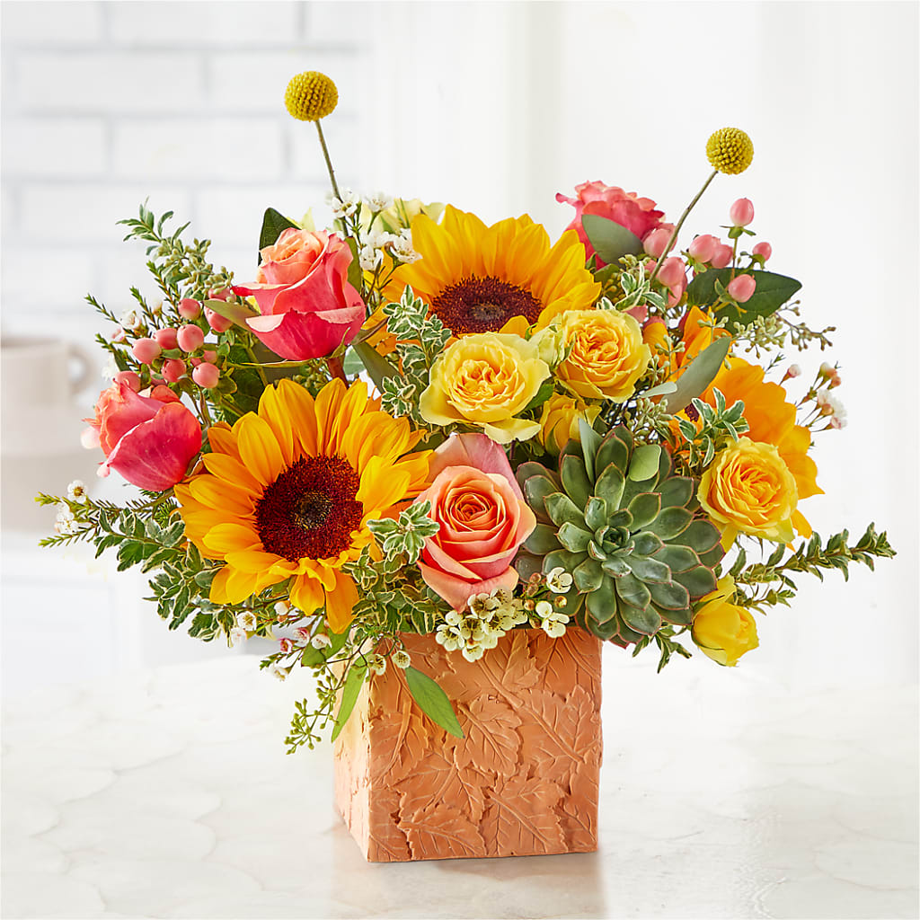 Sunflower Season Bouquet –  Parkside Flowers, Rockwell City IA