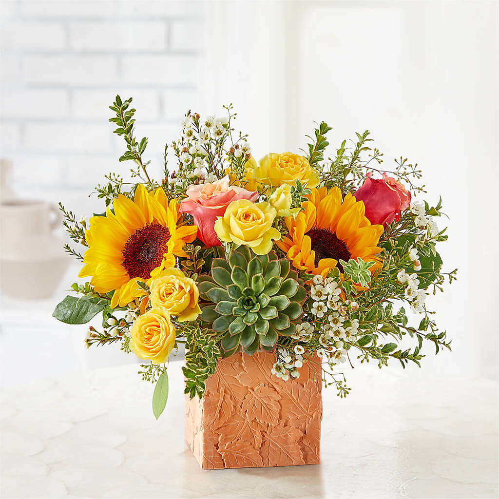 Sunflower Season Bouquet –  Parkside Flowers, Rockwell City IA
