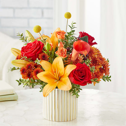 Scarlet Skies Bouquet –  Parkside Flowers, Rockwell City IA