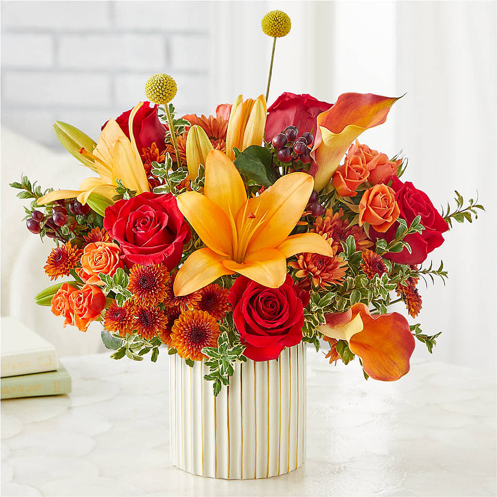 Scarlet Skies Bouquet –  Parkside Flowers, Rockwell City IA