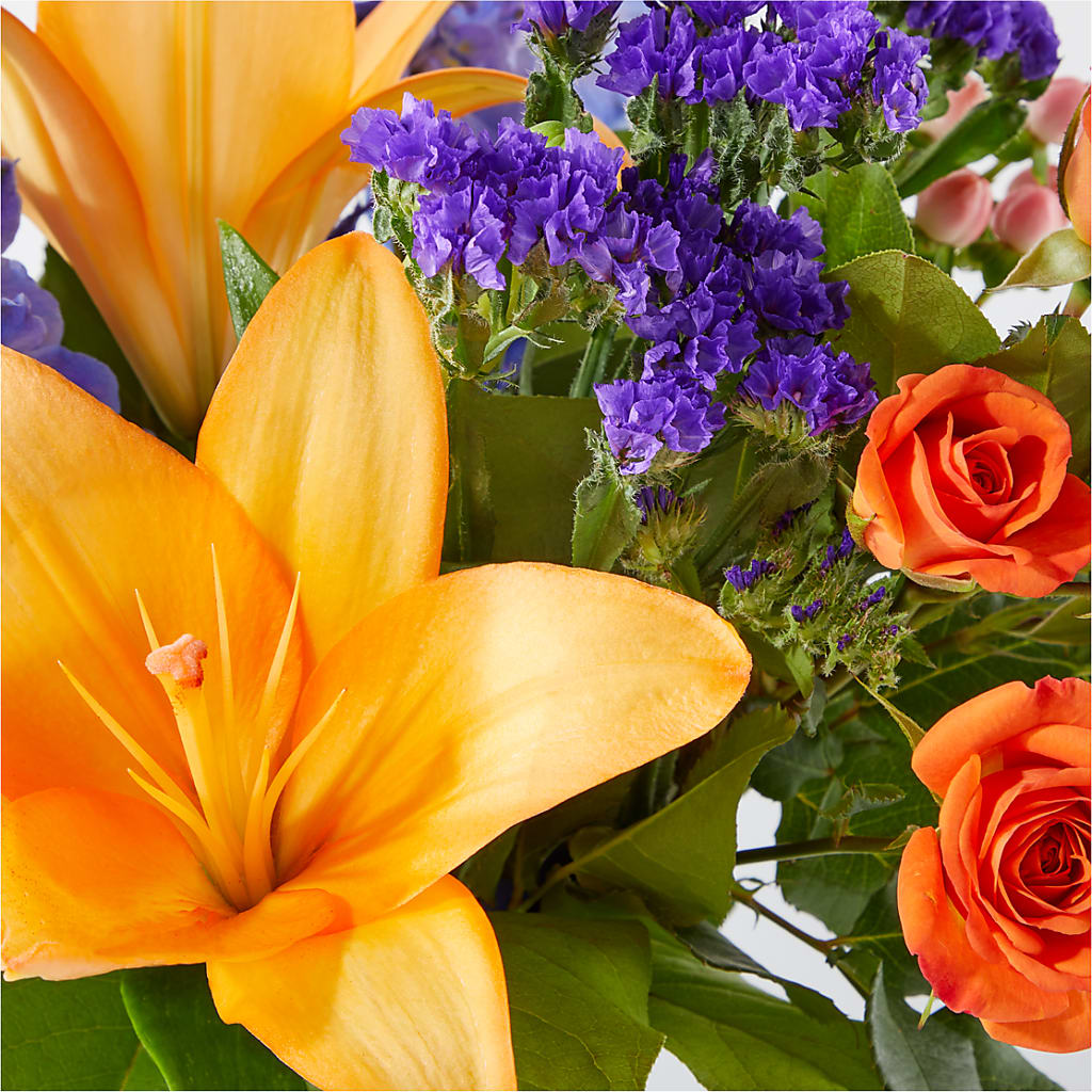 Radiant Citrus Bouquet –  Parkside Flowers, Rockwell City IA