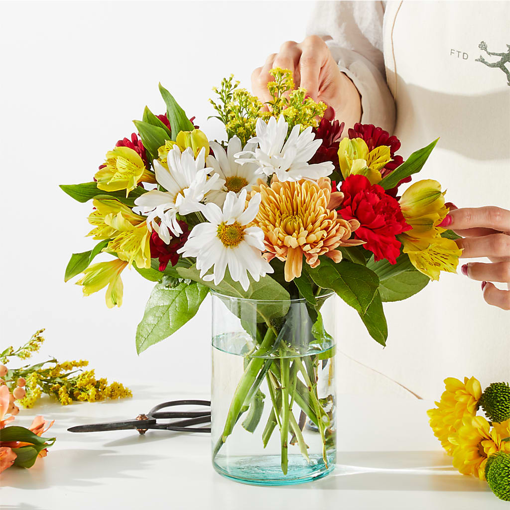 Fall Delight – A Florist Original –  Parkside Flowers, Rockwell City IA
