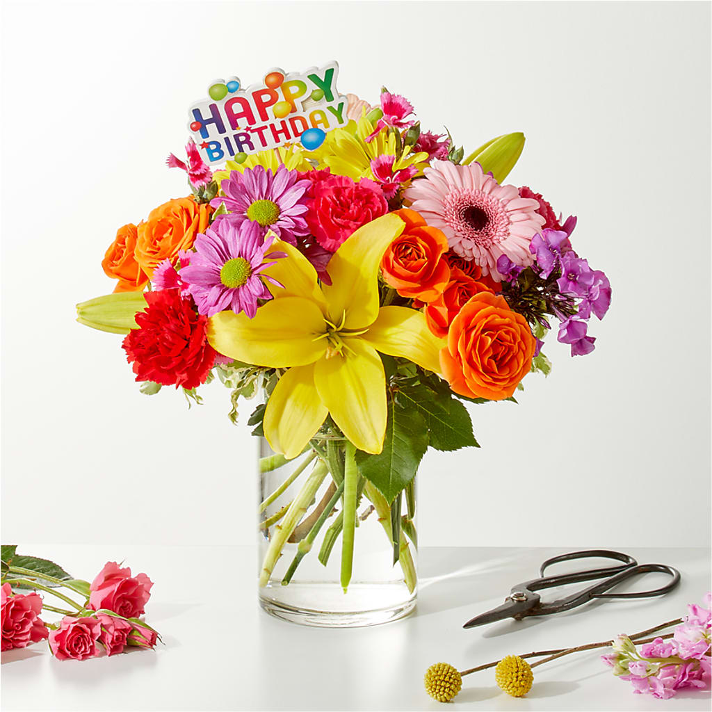 Cue the Confetti - A Florist Original –  Parkside Flowers, Rockwell City IA
