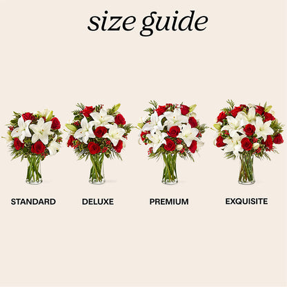 Sparkling Snowflakes Bouquet –  Parkside Flowers, Rockwell City IA