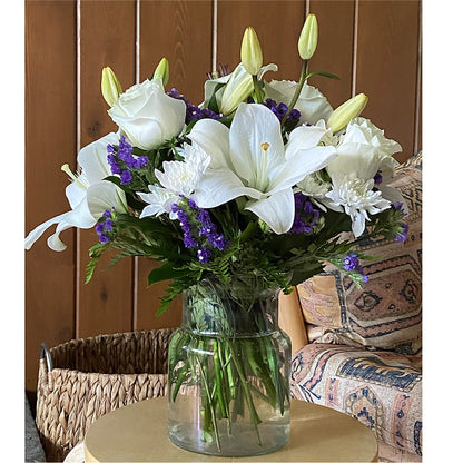 Beyond Blue Bouquet –  Parkside Flowers, Rockwell City IA